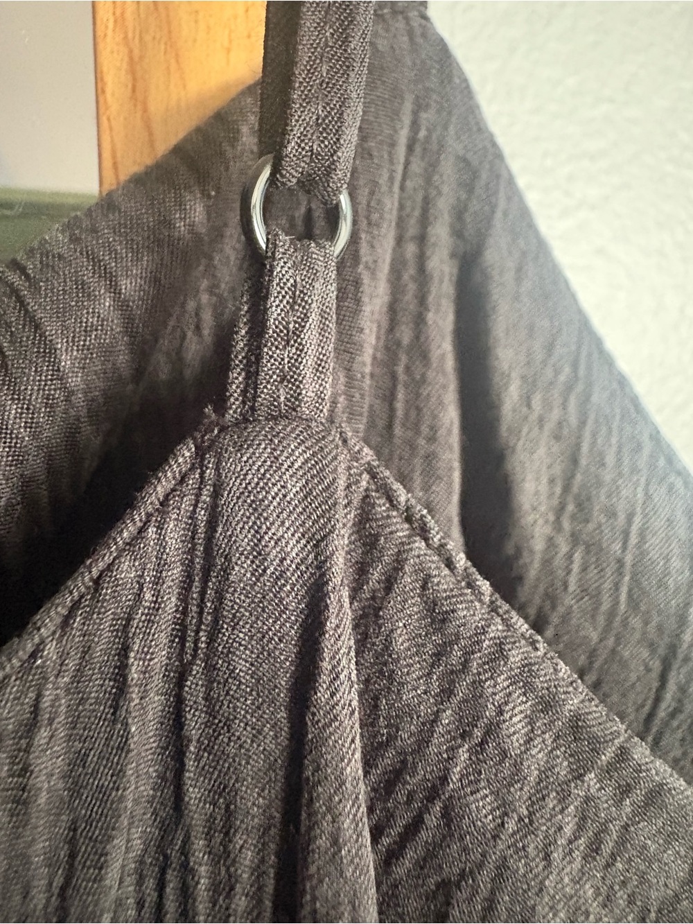 Zara Black Mini Dress with Textured Fabric - Picture 4 of 4